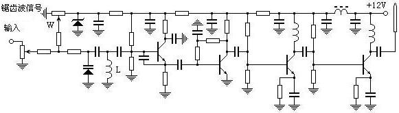 图3 压控振荡器和射频放大电路